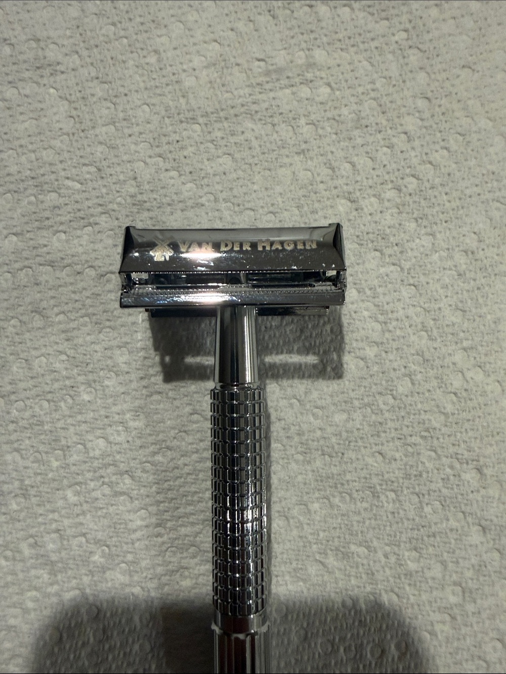 Stainless Steel Double Edge Safety Razor - Silver - Picture 2 of 3
